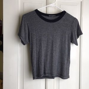 Pacsun cropped stripped shirt